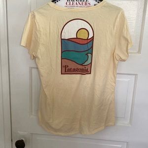 Women's Patagonia Surf Logo size L Large slim fit